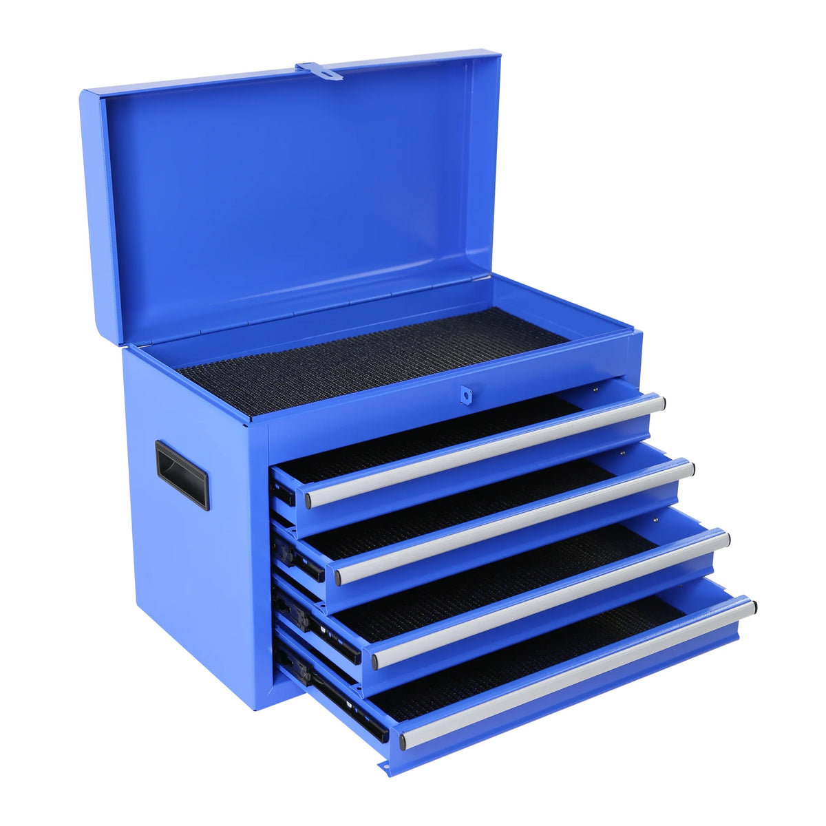 2026 DUOSONG 5-Drawer Rolling Tool Chest, High Capacity Tool Storage Cabinet W/Lockable Wheels, Adjustable Shelf & Anti-Slip Liner, Detachable Tool Box Organizer, Rolling Tool Cabinet Blue Steel Tools &