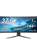 2026 Alienware Ultrawide Curved Gaming Monitor 38 Inch, 144Hz Refresh Rate, 3840 x 1600 WQHD , IPS, NVIDIA G-SYNC Ultimate, 1ms Response Time, 2300R Curvature, VESA Display HDR 600, AW3821DW - White