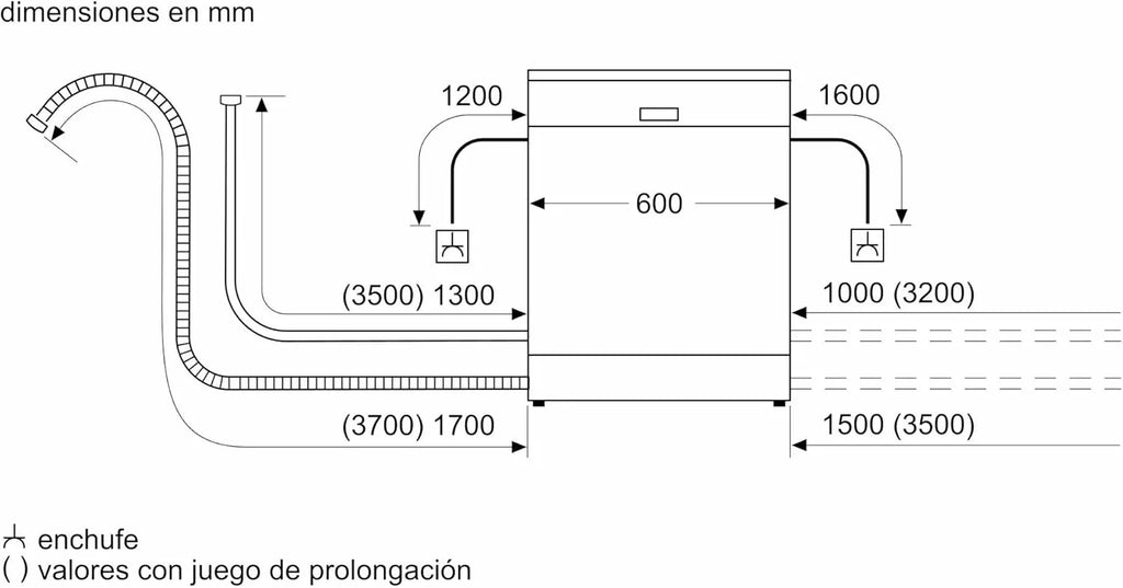 2026 Balay – Lavavajillas, Libre Instalación, 13 Servicios, 60 cm de ancho, Silencioso, Acero Antihuellas, 3VS572IP