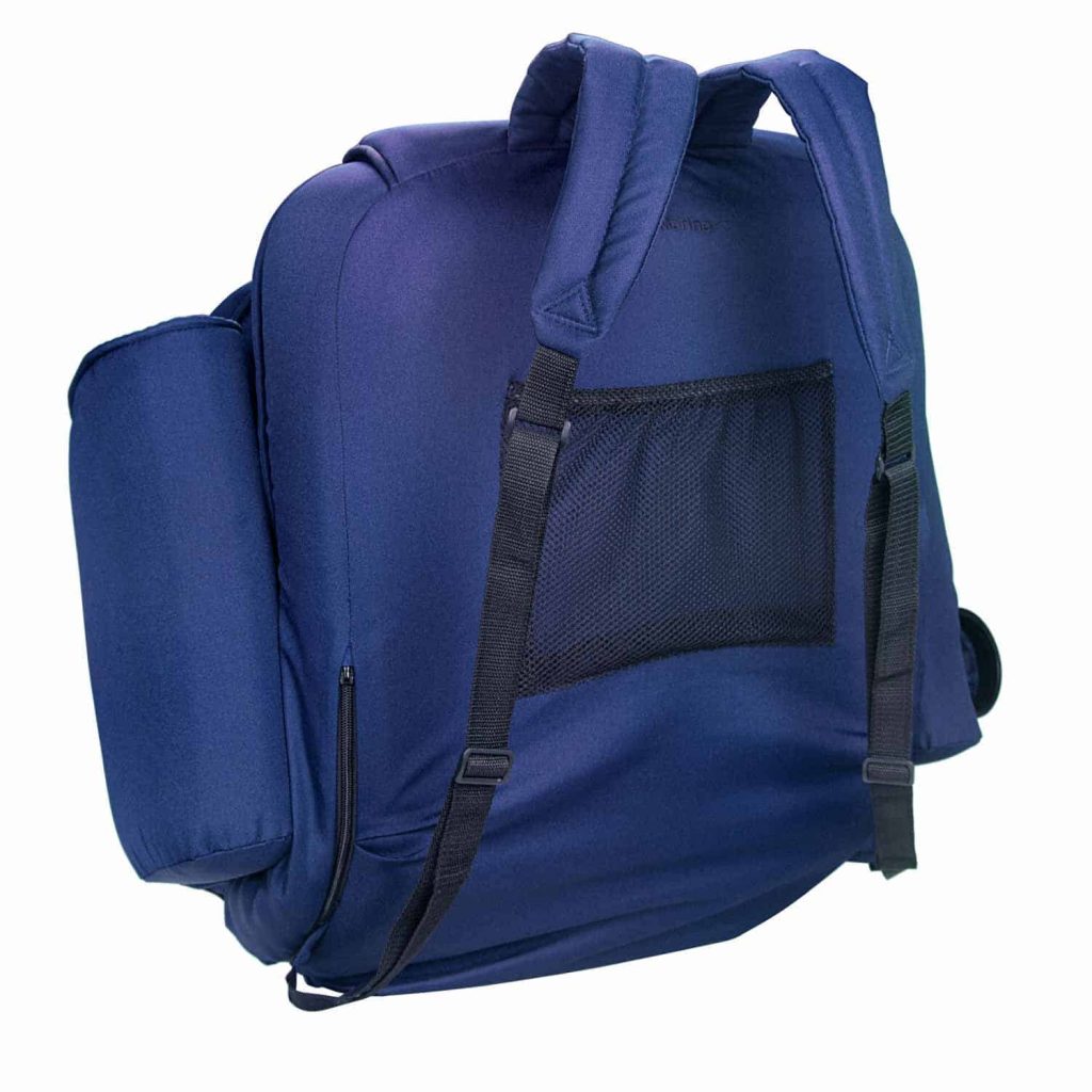 2026 High-Back Portable Seat with Armrests& Pockets, UV-Resistant, Water-Repellent Fabric