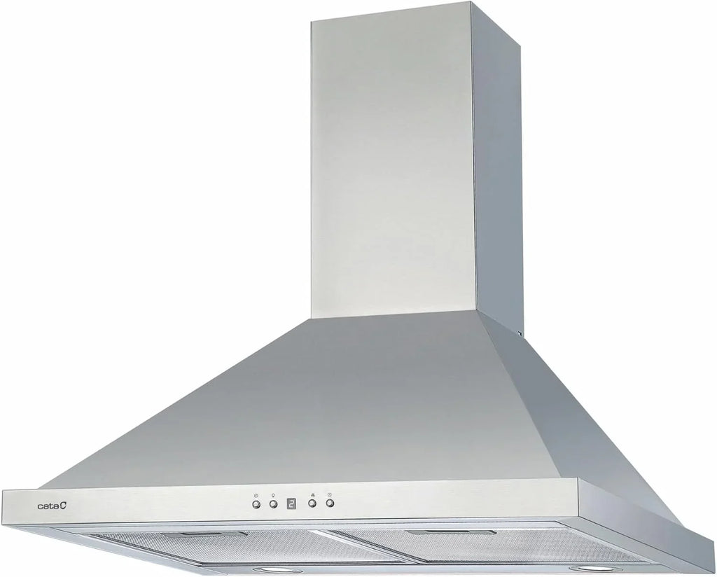 2026 CATA Campana Extractora BETA PRO 7000 X Control Electrónico Temporizador 3 Niveles Extracción 1027 m3/h Nivel Sonoro 64 dB Motor A100 Consumo 380 W Iluminación Led Color Inox