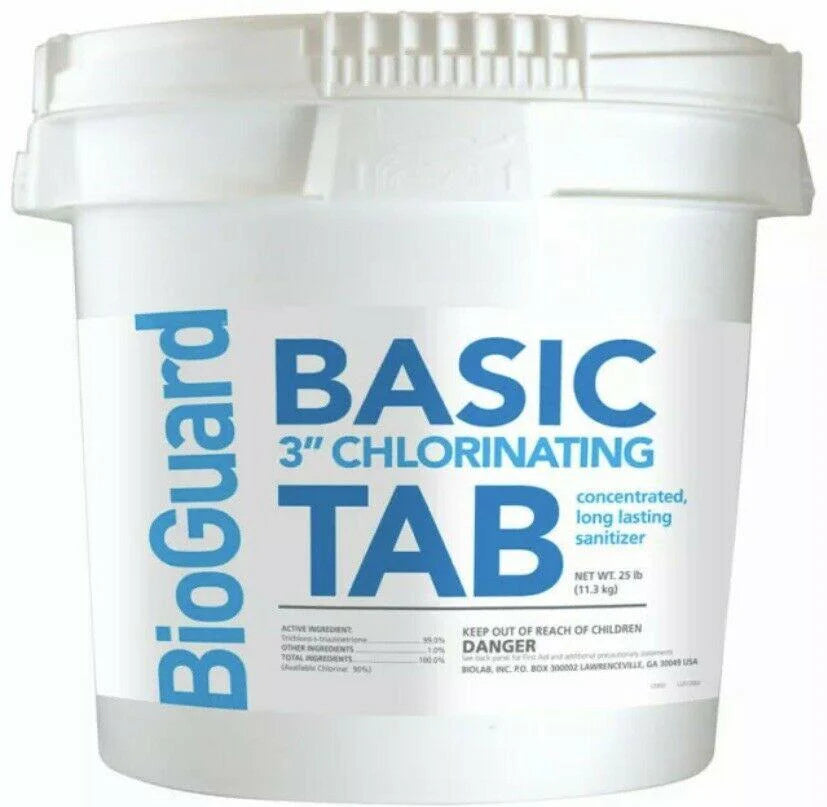 2026 Basic 3′′ Chlorinating Tablets - 25 lb
