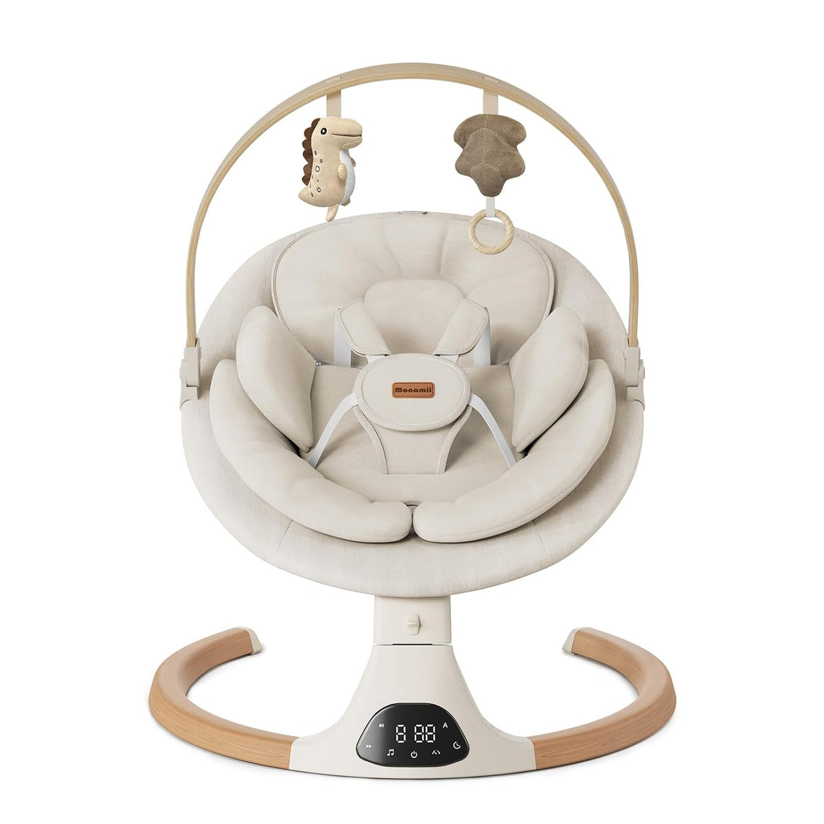 2026 Baby Swings for Infants, Bluetooth Infant Swing with Music Speaker