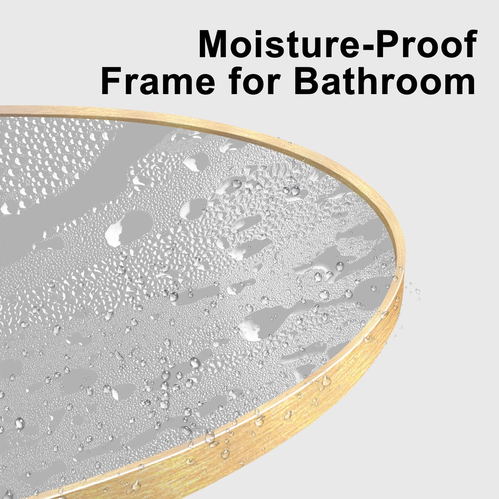 2026 Modern Arch Aluminum Bathroom Wall Mirror, Wall Mounted Vanity Mirror for Bathroom, Bedroom and Home Decor
