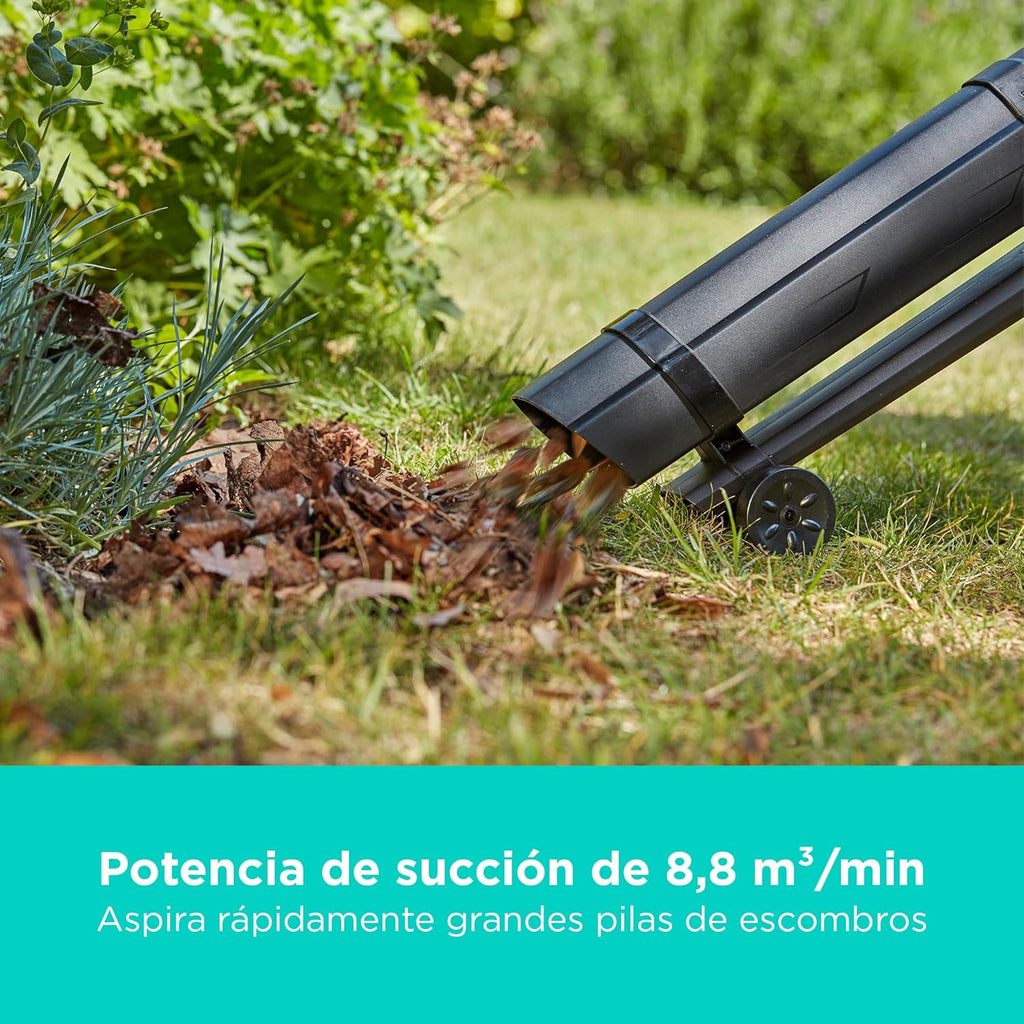 2026 BLACK+DECKER Sopladora, aspiradora y trituradora de Hojas sin Cable de 36v, con Bolsa de recolección de 45L y batería de Litio de 2.5Ah, BCBLV3625L1 – QW
