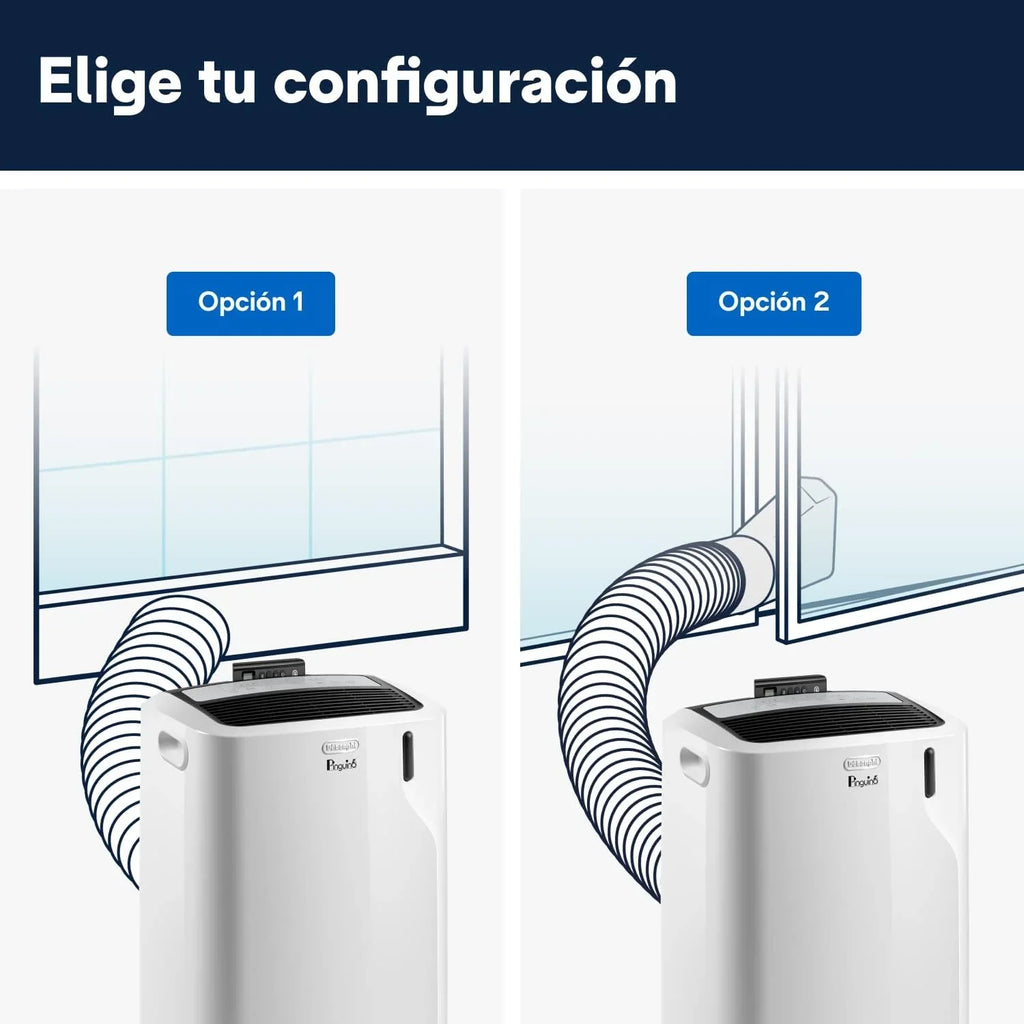 2026 Pinguino PAC EM90K SILENT Aire Acondicionado Portátil 9.800 BTU/h, 2.5 kW, hasta 85m³, Función Deshumidificador y Ventilación