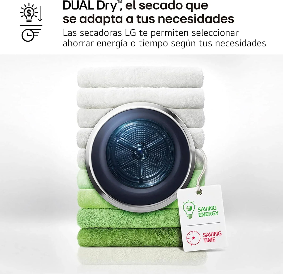 2026 RH90V9PV2N Secadora de Ropa, 9Kg, Bomba de Calor Dual Invert, Carga Frontal, Clasificación C, Sensor de Secado, Serie 900, Inox Antihuellas