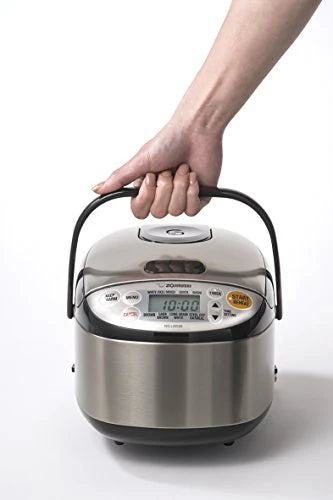 2026 Zojirushi Rice Cooker & Warmer, 3-Cups, Stainless Black