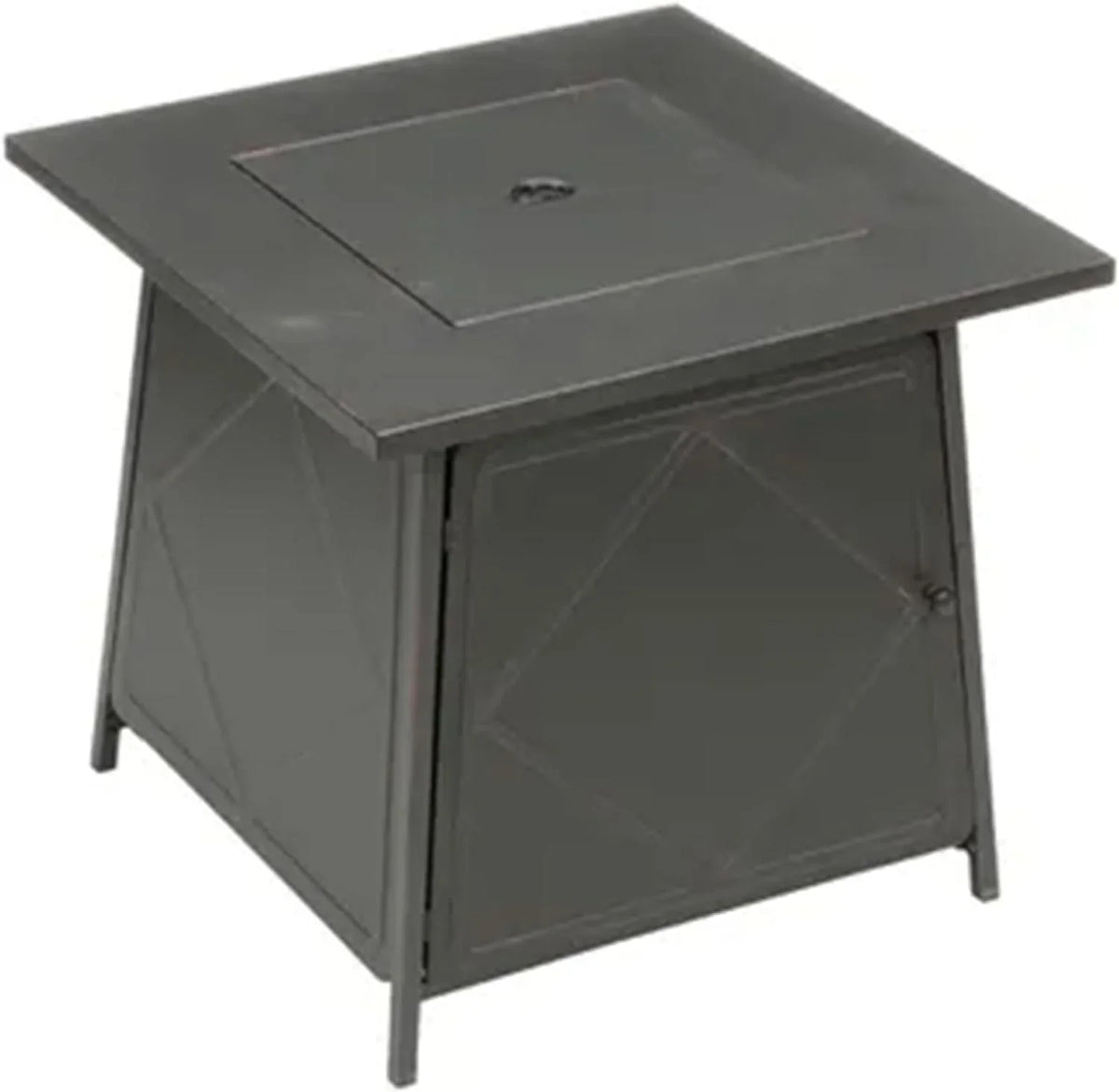 2026 Four Seasons Patio Dual Heat 50,000 BTU Square Gas Fire Pit