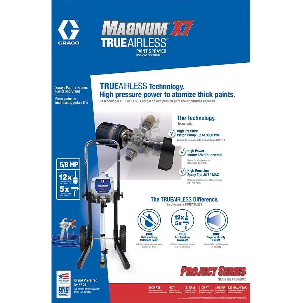 2026 Graco 262805 Magnum X7 Paint Sprayer