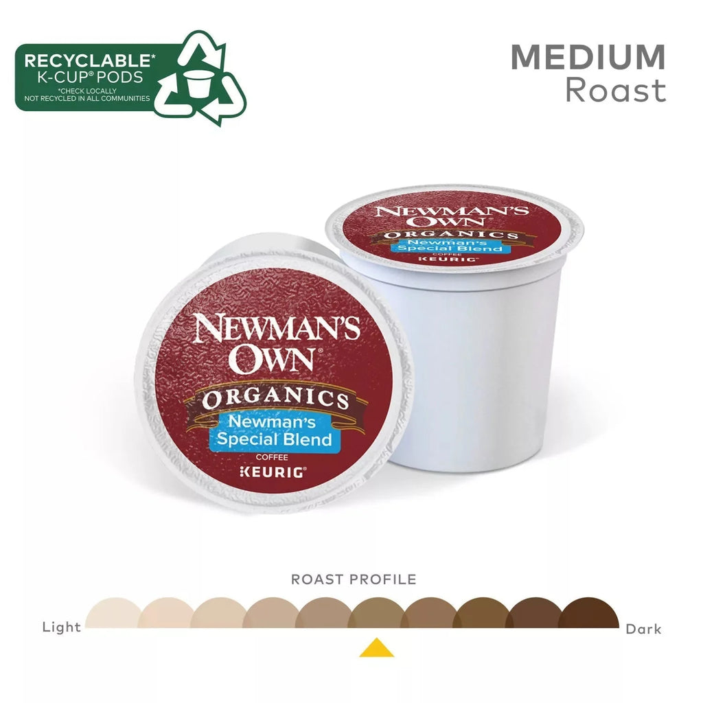 2026 Newman's Own Organics Coffee K-Cup Pods, Special Blend (100 ct.)
