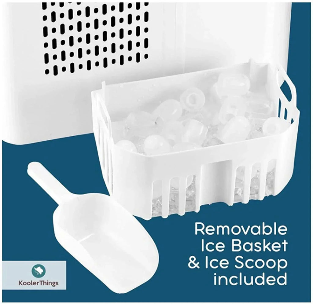 2026 Ice Maker Ice Cube Maker, Ice Making Countdown LED