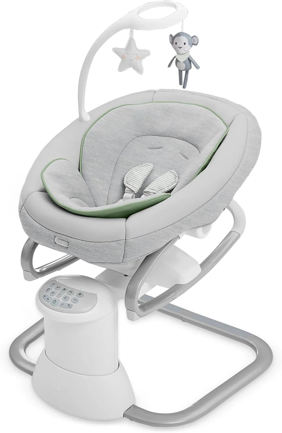 2026 Soothe My Way with Removable Rocker, Madden - Versatile Baby Swing & Portable Rocker