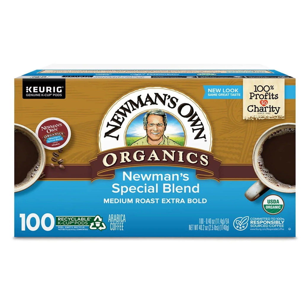 2026 Newman's Own Organics Coffee K-Cup Pods, Special Blend (100 ct.)