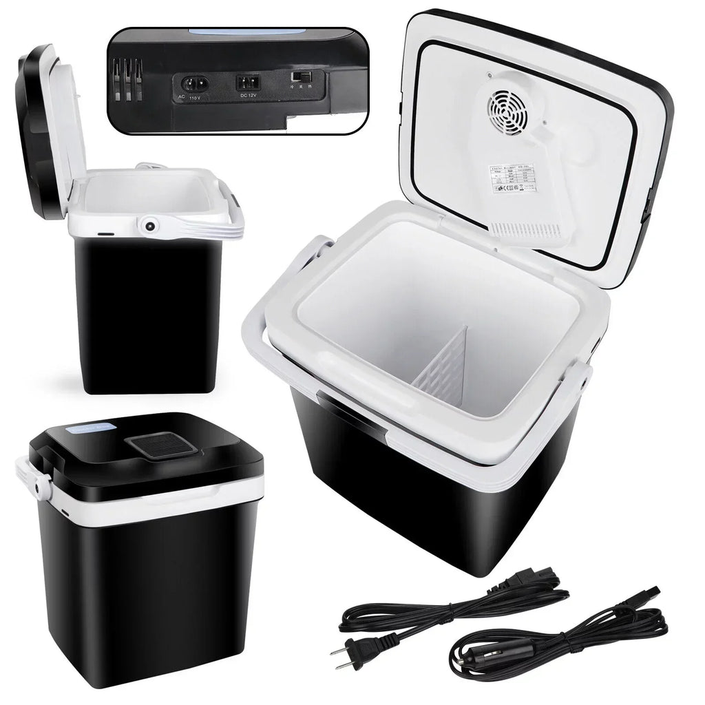 2026 Newest Portable Iceless Thermoelectric Cooler Warmer Low Noise Car Electric Refrigerator Mini Fridge for Car Travel Trip Caming