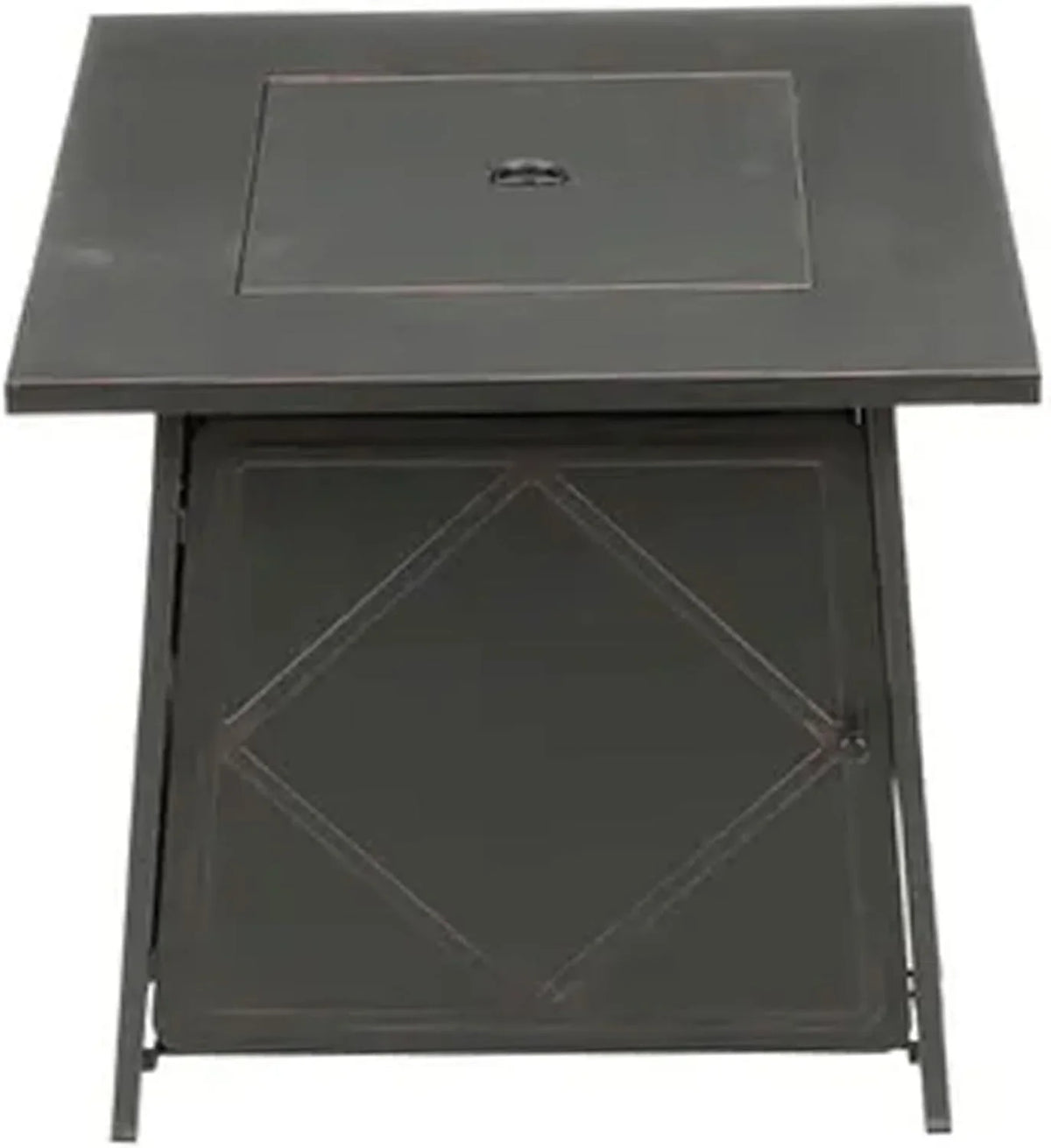 2026 Four Seasons Patio Dual Heat 50,000 BTU Square Gas Fire Pit