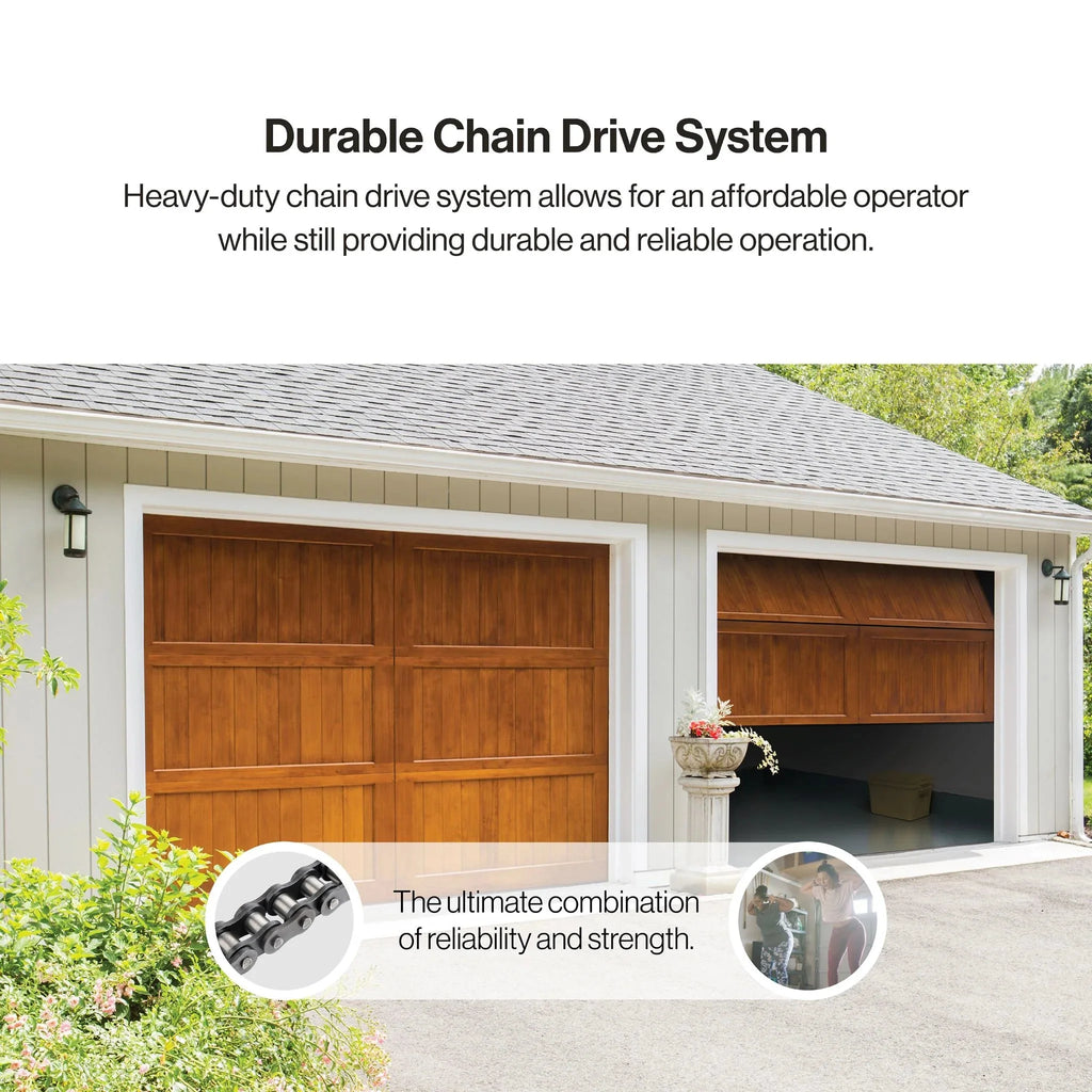 2026 Chain Drive 750 3/4 Hpc Garage Door Opener W/battery Backup - Heavy Duty