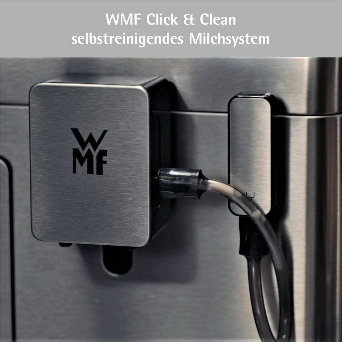 Cafetera automática WMF Perfection 640 de 2026 con sistema de leche, 16 especialidades de bebidas, doble termobloque, molinillo de acero inoxidable, almacenamiento de perfiles de usuario (640: WMF Perfection 640 con sistema de leche)