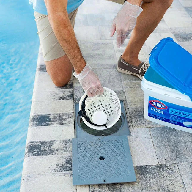 2026 Clorox Pool&Spa XtraBlue 3 in Long Lasting Chlorinating Tablets 35-lb Bucket 3-in Pool Chlorine Tabs
