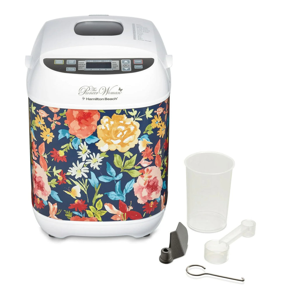 2026 The Pioneer Woman Artisan Dough and Bread Maker by Hamilton Beach, Fiona Floral