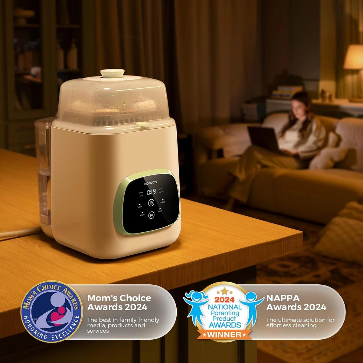 2026 Baby Bottle Washer, Sterilizer & Dryer - All-in-one Cleaning Machine for Bottles, Pump Parts & Baby Essentials