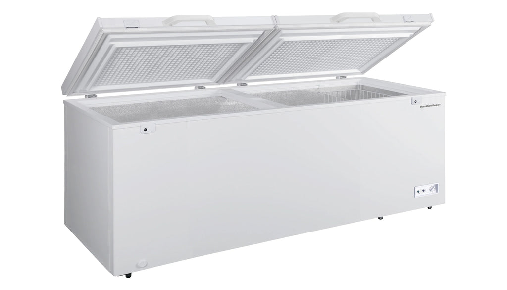 2026 Beach 21 Cu. ft. Chest Freezer, Double Doors, HZ9212, White