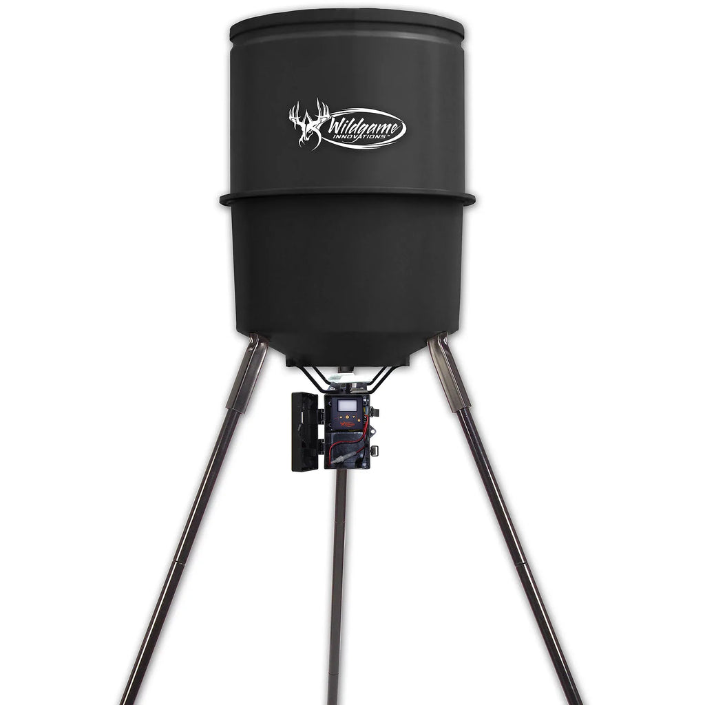 2026 Wildgame Innovations Sports and Outdoors Quick Set Game Feeder, 30-Gal