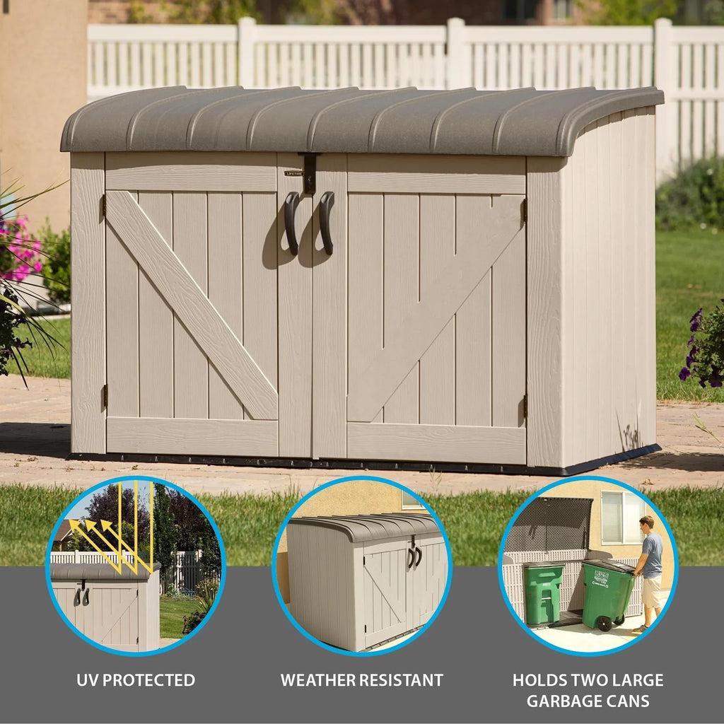 2026 Lifetime Horizontal Storage Shed (75 cubic feet), 60170