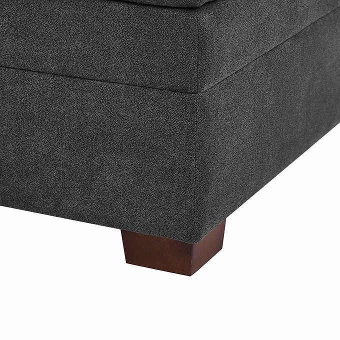2026 Thomasville Tisdale Fabric Sectional with Storage Ottoman
