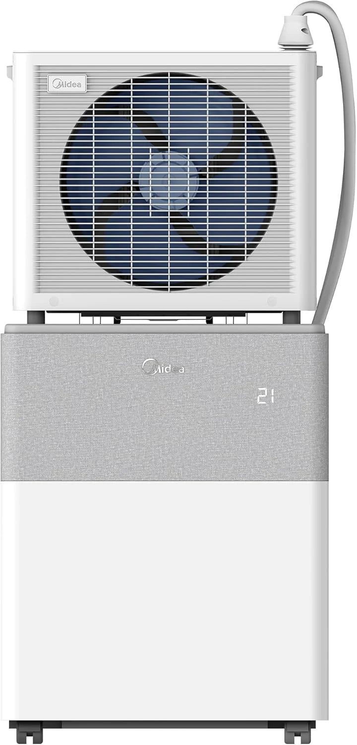 Aire acondicionado Midea Portasplit 2026, bomba de calor portátil, refrigeración A++/calefacción A+, 12000 BTU 3.5kW, para habitaciones de hasta 42 m² / 105 m³, solo 39 dB(A) en modo silencioso.