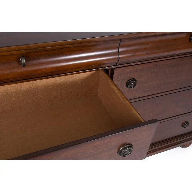 2026 8 Drawer 64'' W Double Dresser With Mirror