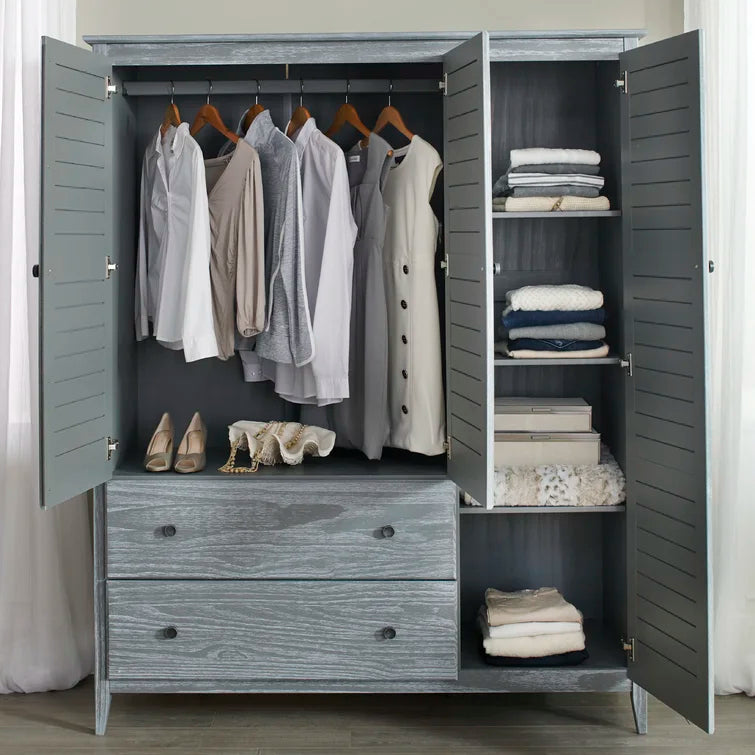 2026 Solid Wood Armoire
