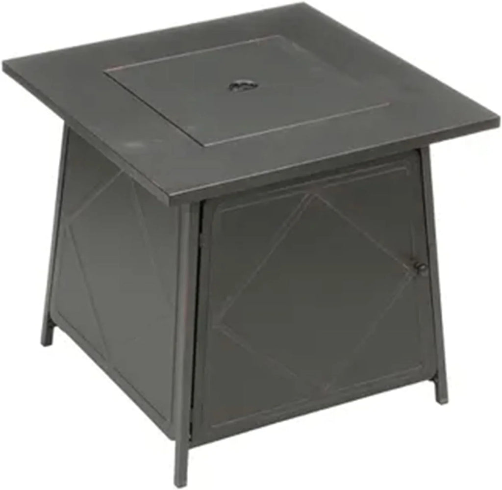 2026 Four Seasons Patio Dual Heat 50,000 BTU Square Gas Fire Pit