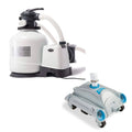 2026 3000 Gph Above Ground Sand Filter Pump and Automatic Vacuum