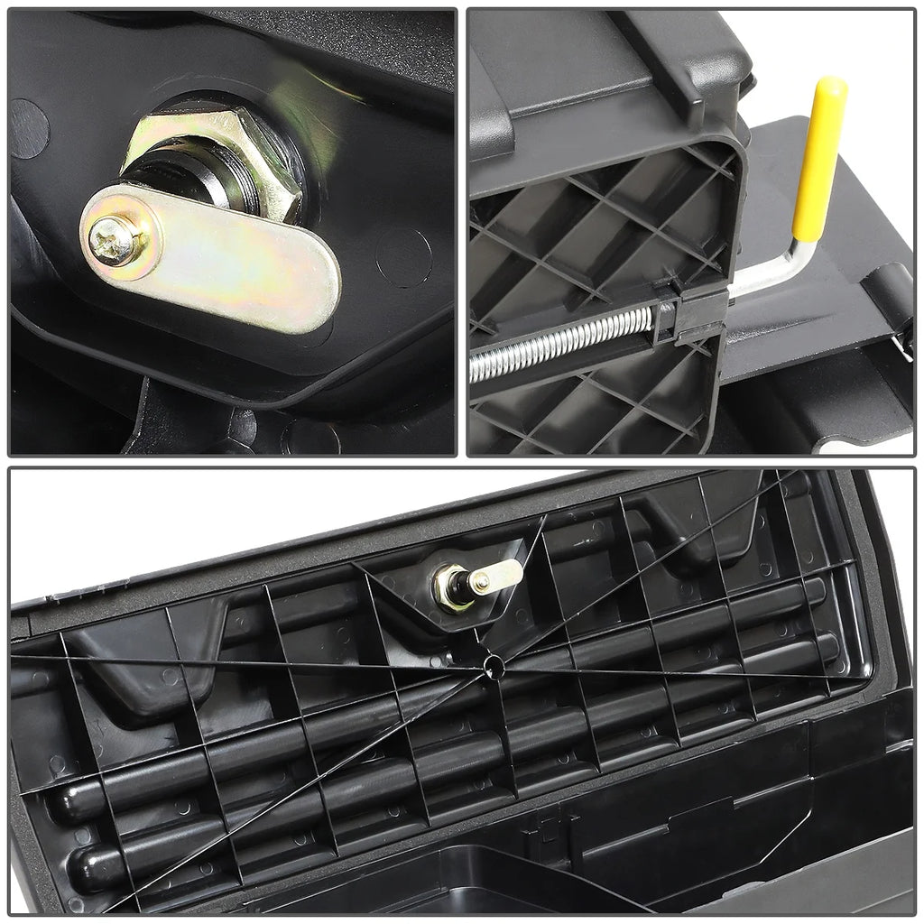 2026 DNA Motoring ZTL-Y-0124 For 2007 to 2019 Chevrolet Silverado GMC Sierra Right Side Truck Bed Wheel Well Storage Case Tool Box 08 09 10 11 12 13 14 15