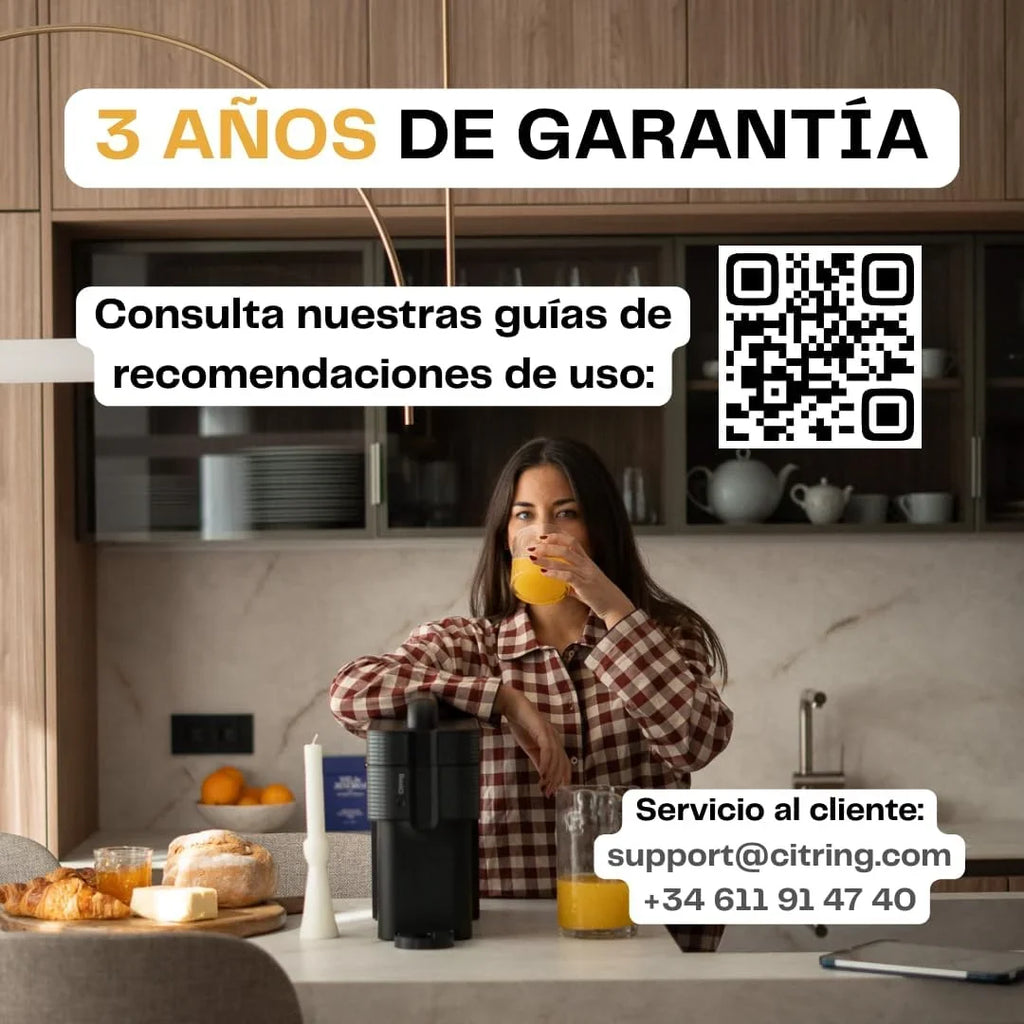 2026 One exprimidor de naranjas electrico automatico | Tu zumo listo en menos de un minuto con solo pulsar un botón – orange juicer machine hecha en España | Más Rápida. Más Limpia. Mejor (NEGRO)