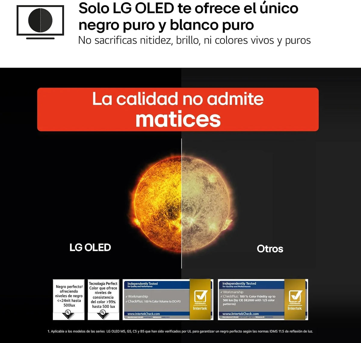2026 OLED48C54LA – TV de 48", OLED EVO 4K, Smart TV AI C5, WebOS 25, Super Upscaling, Dolby Vision y Dolby Atmos, AMD FreeSync, Alexa/Google Assistant, Negro