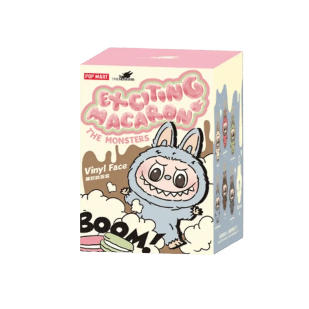 2026 The Monsters Labubu Tasty Macarons Sealed Case (6 Blind Boxes) Unisex