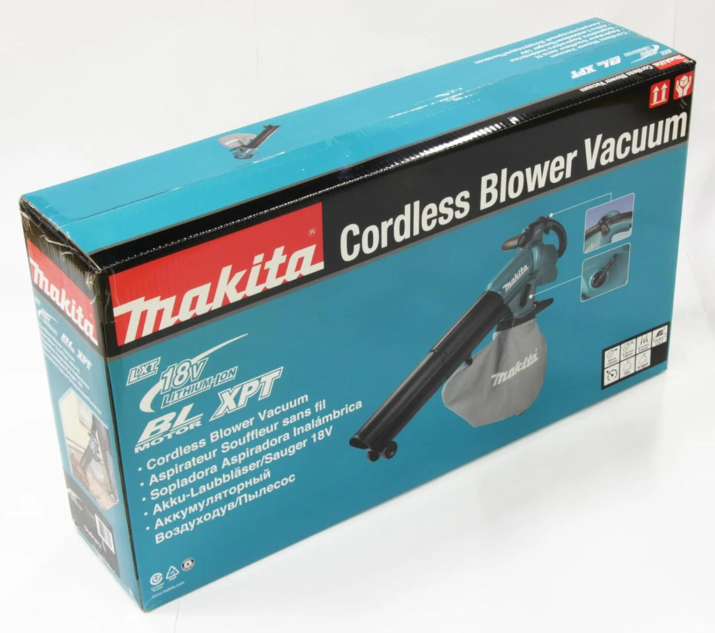 Soplador/aspirador de hojas inalámbrico Makita DUB187Z de 18 V (modelo 2026, sin batería ni cargador)