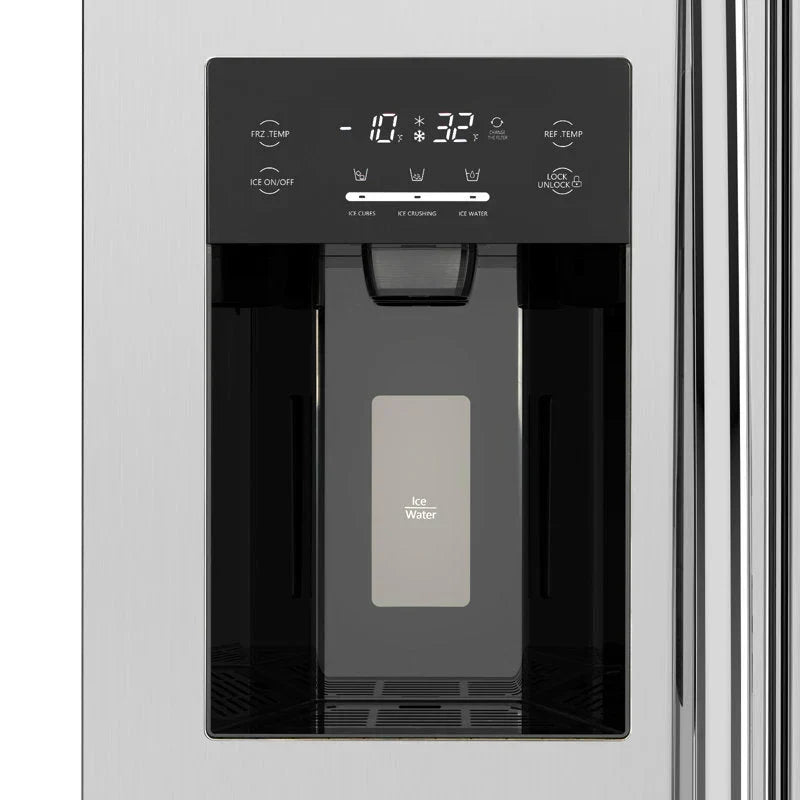 2026 36" Side By Side 20.01 Cu. ft. Built-in Refrigerator with Freezer & Ice Maker Included