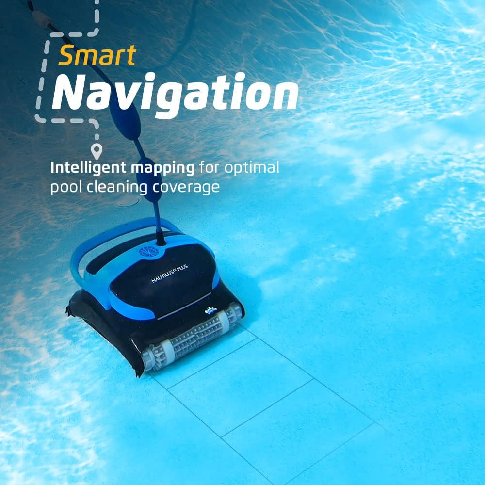 2026 Wi-fi Automatic Robotic Pool Vacuum Cleaner, Always Cleaning, Never Charging, with Wall Climbing Scrubber Brush, Ideal for In-ground Pools…