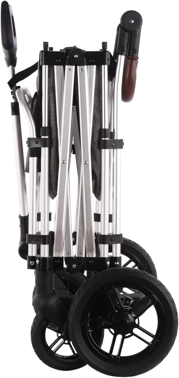 Carrito plegable original FUXTEC FX-CTL900 Premium Gris para niños, ideal para el jardín, la playa o la ciudad, se puede empujar o tirar, soporta hasta 75 kg. 2026