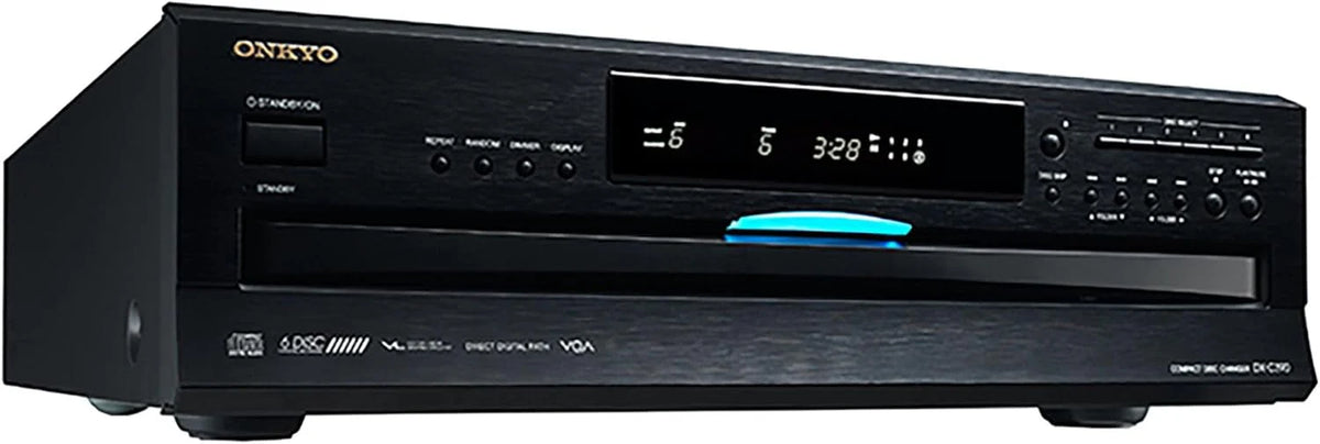2026 Onkyo DXC390 6 Disc CD Changer,Black