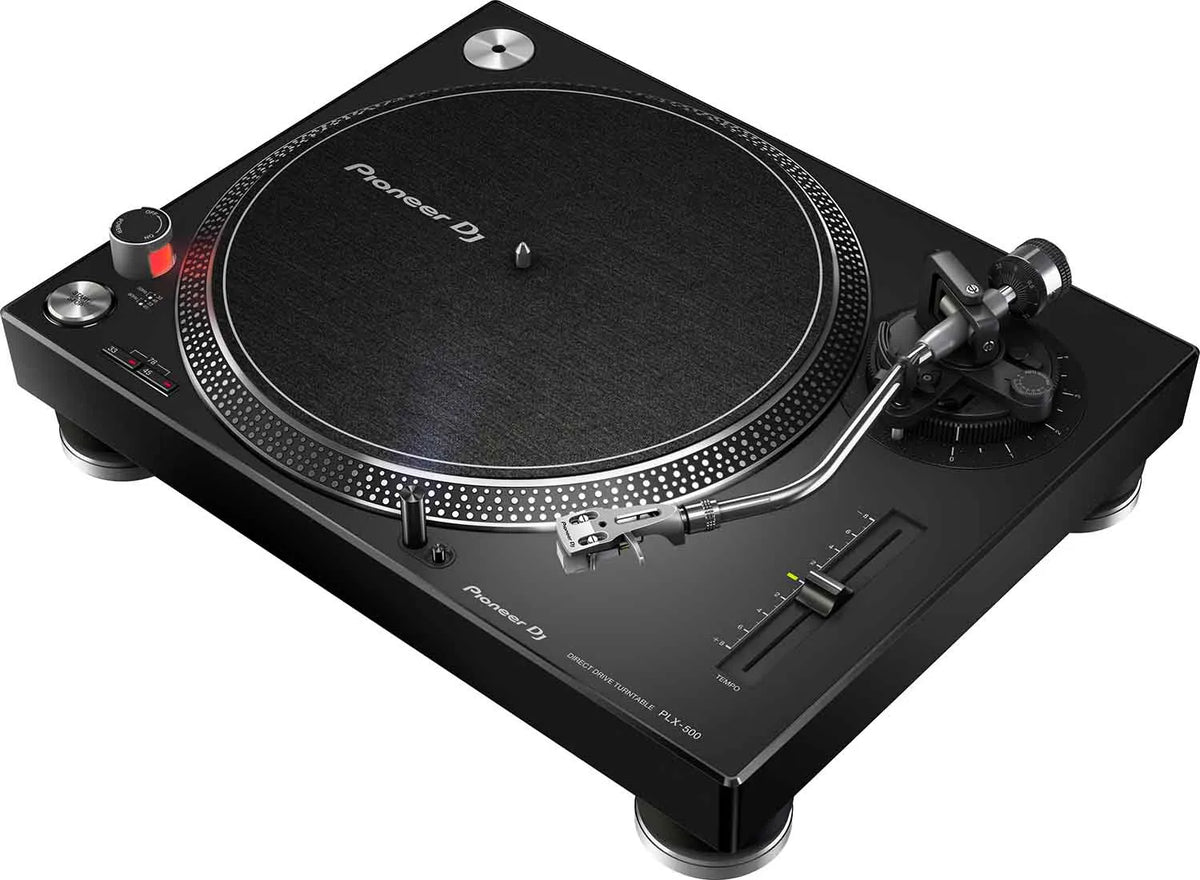 2026 B-Stock: Pioneer DJ PLX-500-K High Torque, Direct Drive Turntable - Black