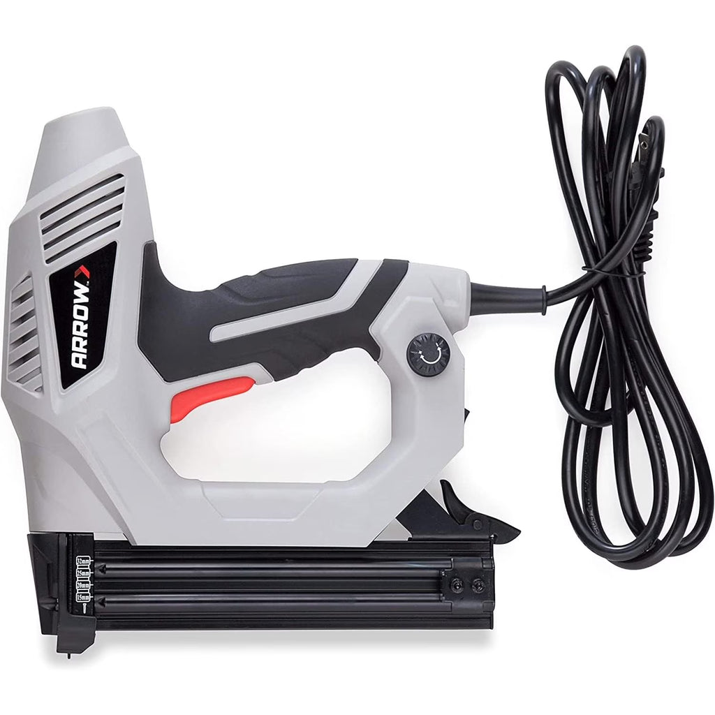 2026 Arrow ET200BN Heavy Duty Electric Brad Nailer, Professional Nail Gun for Trim, Picture Frames, Crafts, Fencing, Uses Brad Nails in 5/8-Inch, 3/4-Inch, 1-Inch, and 1-1/4-Inch