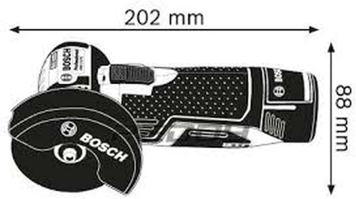 2026 Amoladora angular inalámbrica profesional de 12 V GWS 12V – 76 (incluye 2 baterías de 3,0 Ah, cargador rápido GAL 1230 CV, 1 disco multiusos de carburo, 2 discos de corte Expert para acero inoxidable, L – BOXX2)