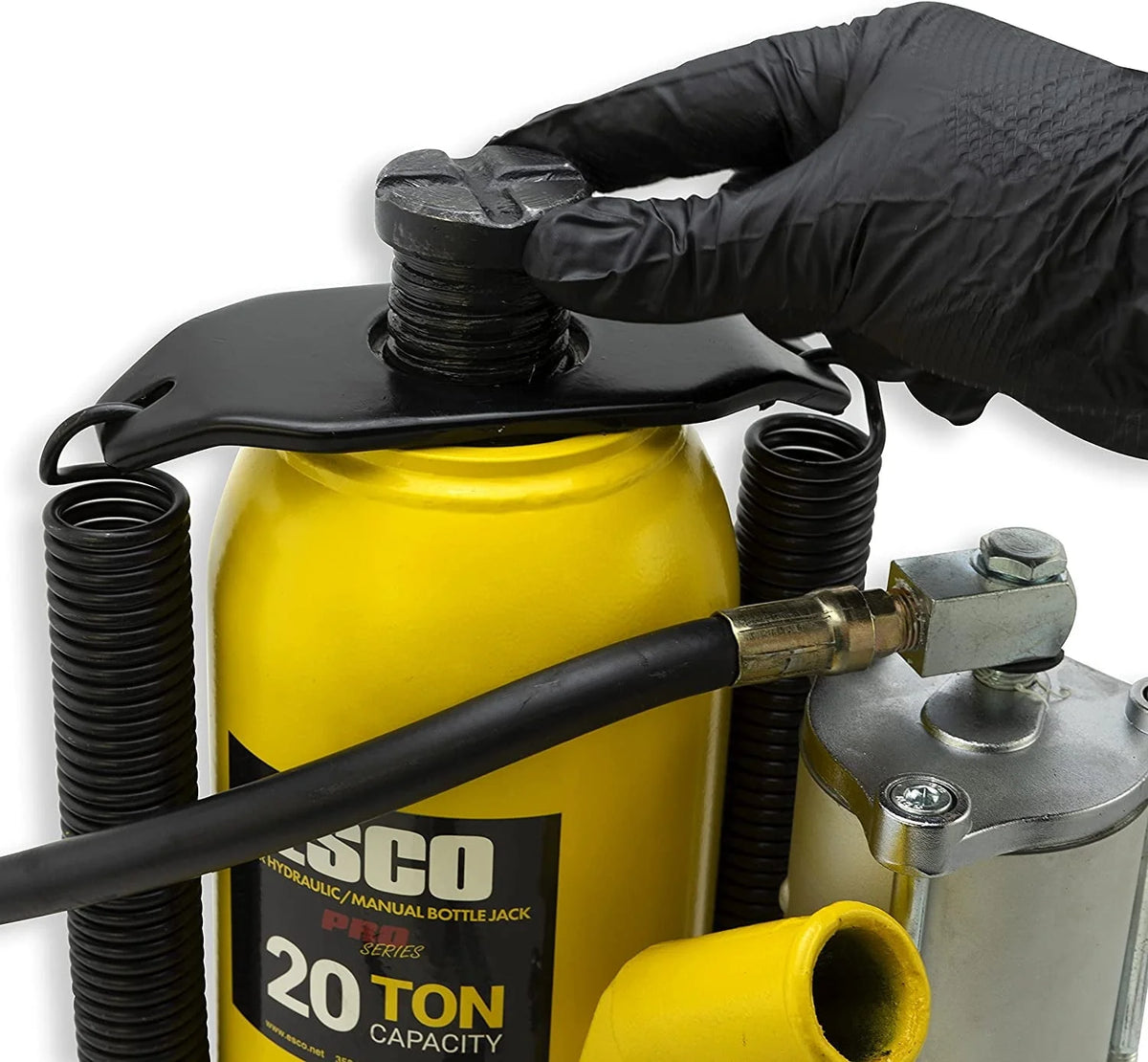 2026 30 Ton Pro Series Air Hydraulic Bottle Jack - Heavy Duty Lifting for Automotive and Industrial Use