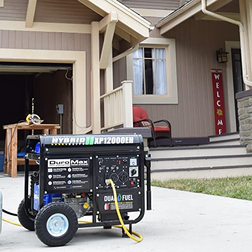 2026 XP12000EH Dual Fuel Generator – 12,000W Gas/Propane, 457cc 4-Stroke Engine, EPA/CARB Compliant