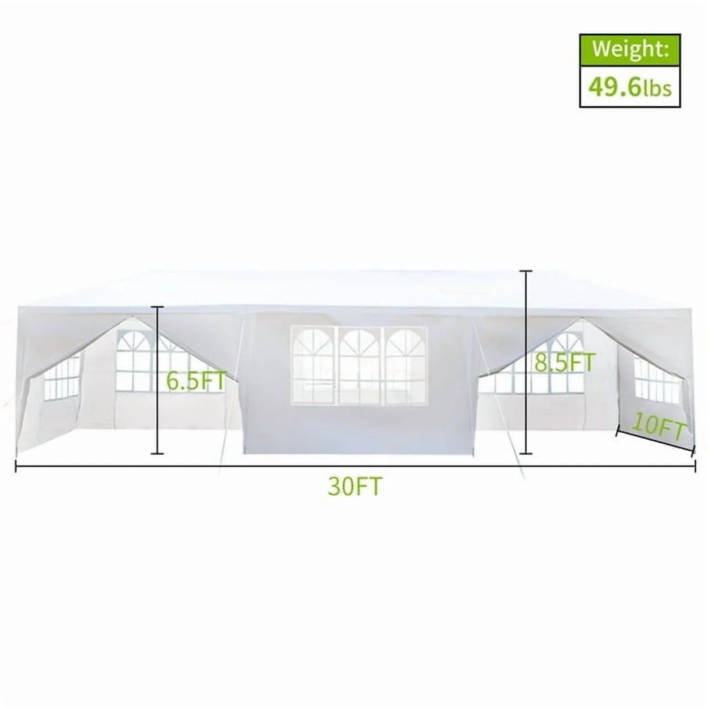 2026 Sythers 10'x10' Pop Up Canopy Tent with 4 Removable Sidewalls, Portable Gazebo, UV Resistant Waterproof, Enclosed Canopy Tent for Outdoor Events, Patio, Backyard, Party, BBQ, Camping, Black