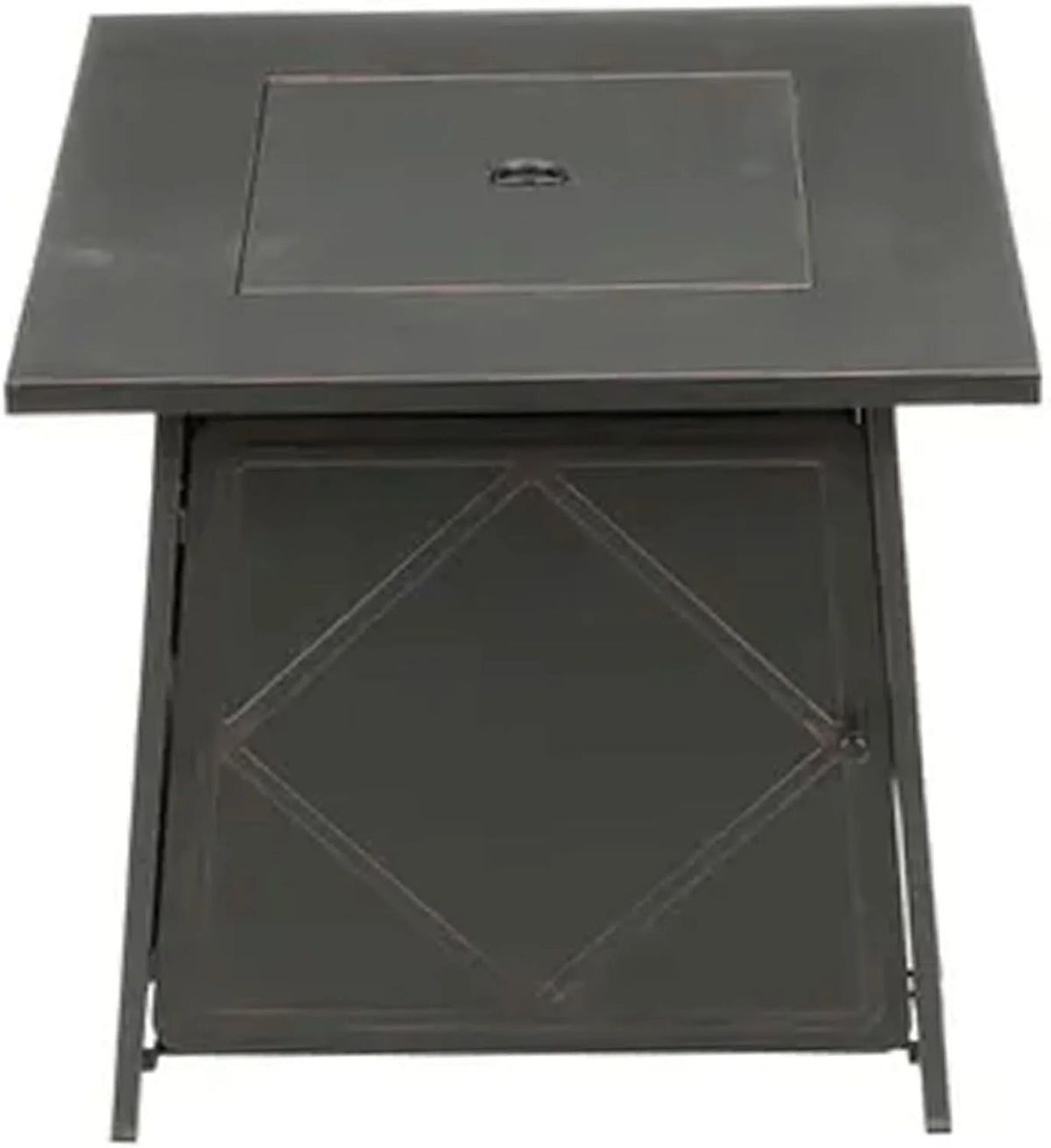 2026 Four Seasons Patio Dual Heat 50,000 BTU Square Gas Fire Pit
